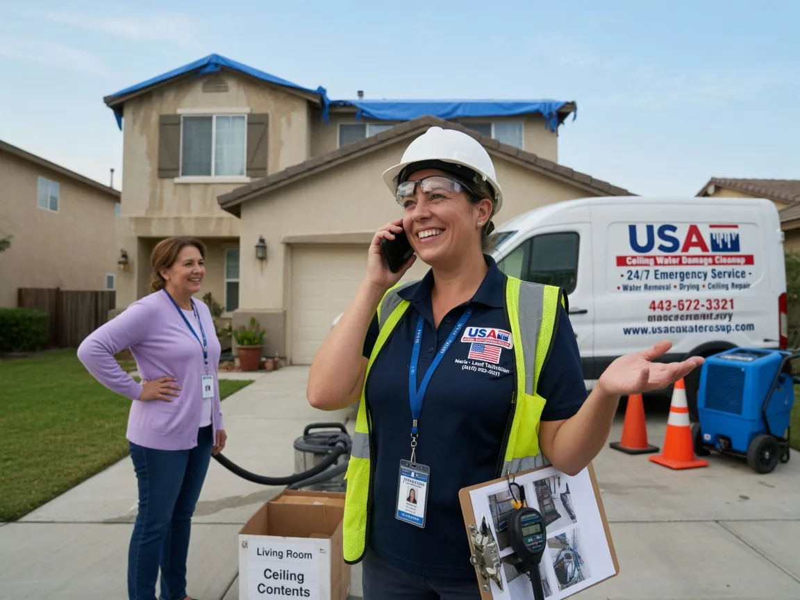 Ceiling Water Damage Restoration Marshalltown, IA FAQs